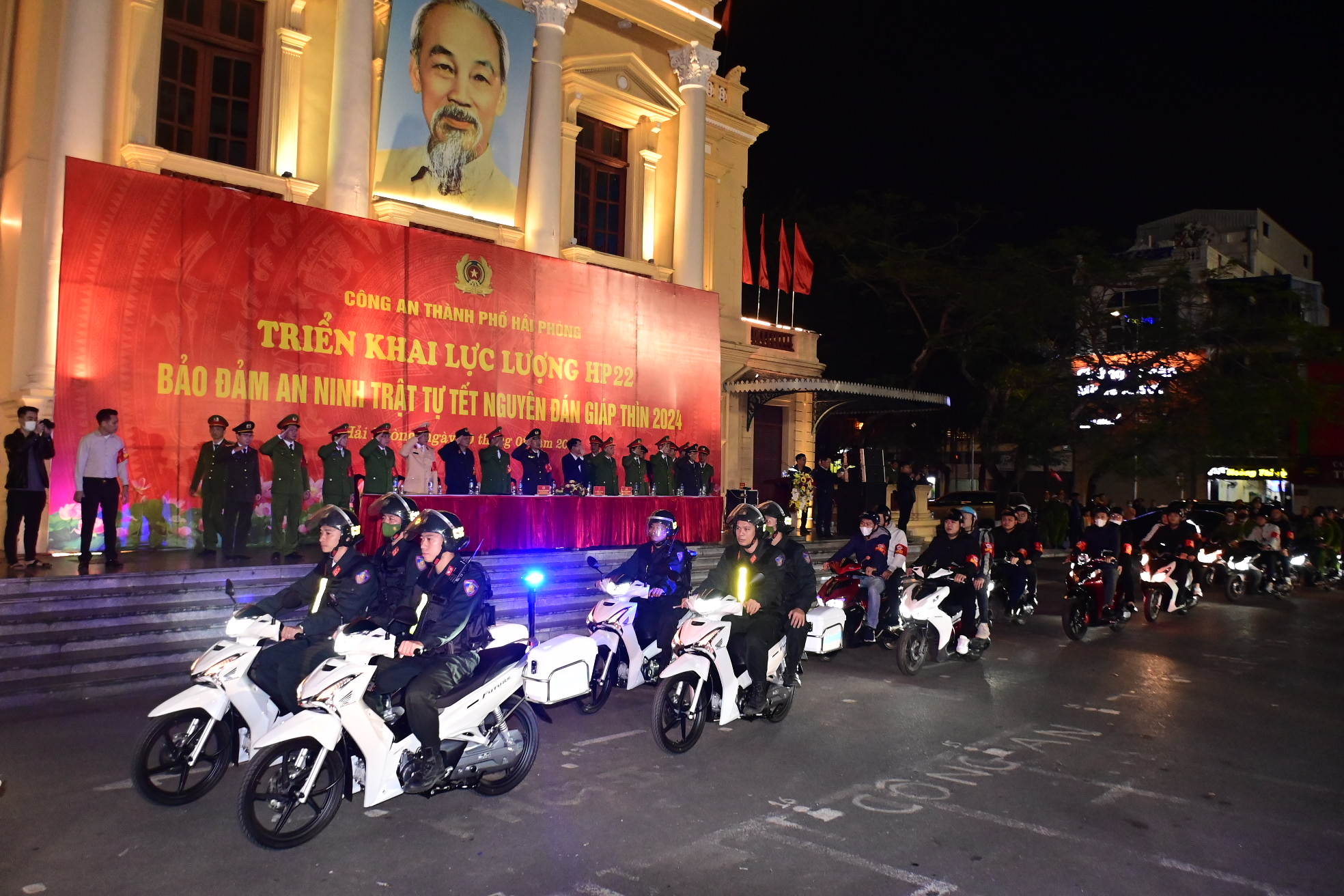 Tổ công tác HP22 Phòng Cảnh sát hình sự triển khai 420 phiên tuần tra bảo vệ ANTT